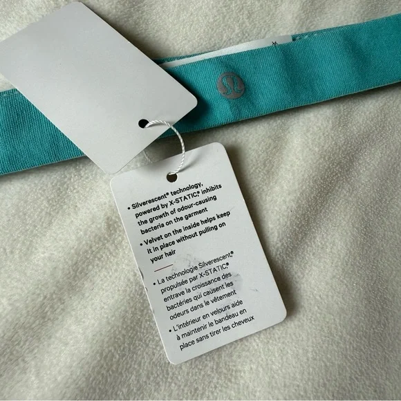 Lululemon Athletica Turquoise Headband - Picture 5 of 7